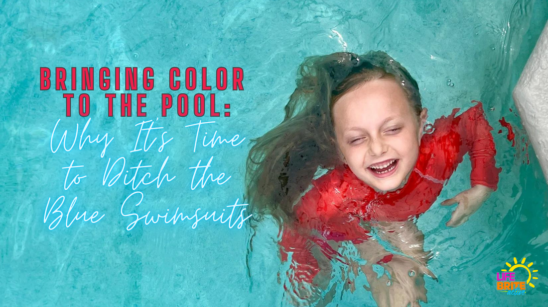 Bringing Color to the Pool: Why It's Time to Ditch the Blue Swimsuits