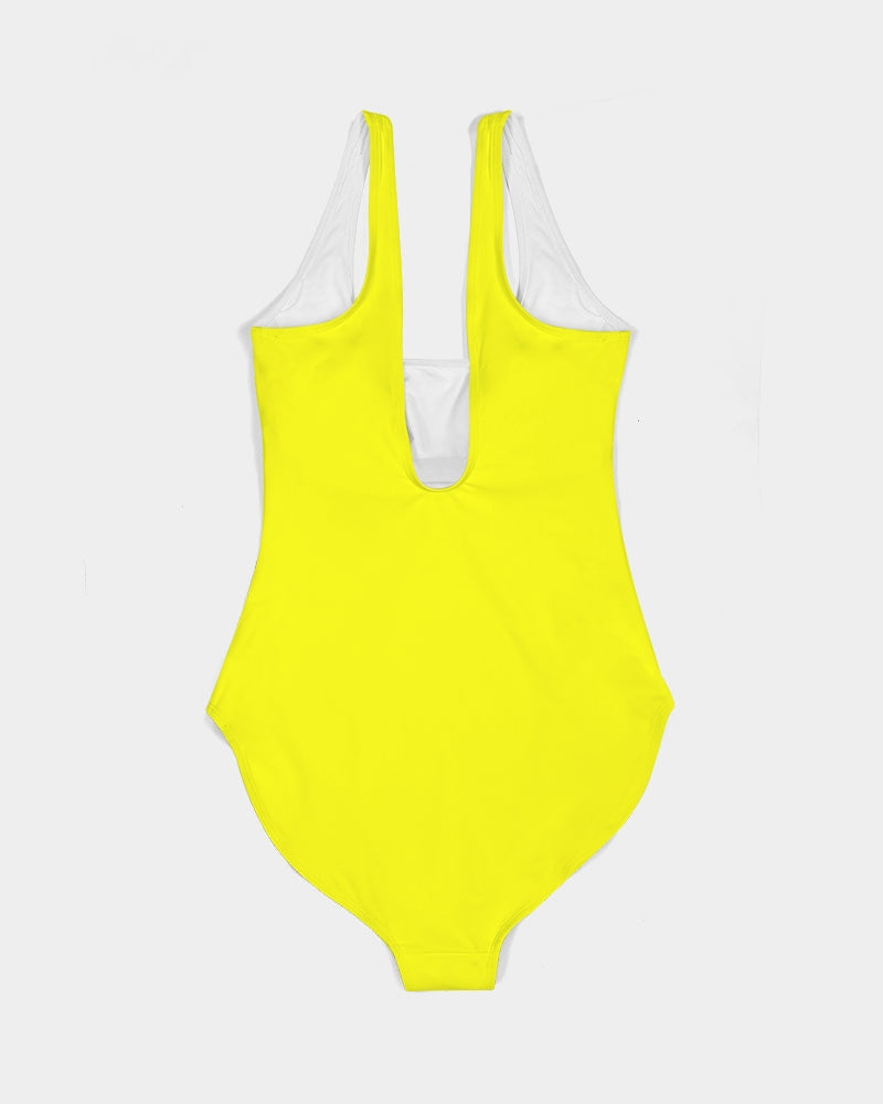 Lucid Women's One-Piece Swimsuit - Chroma Canary