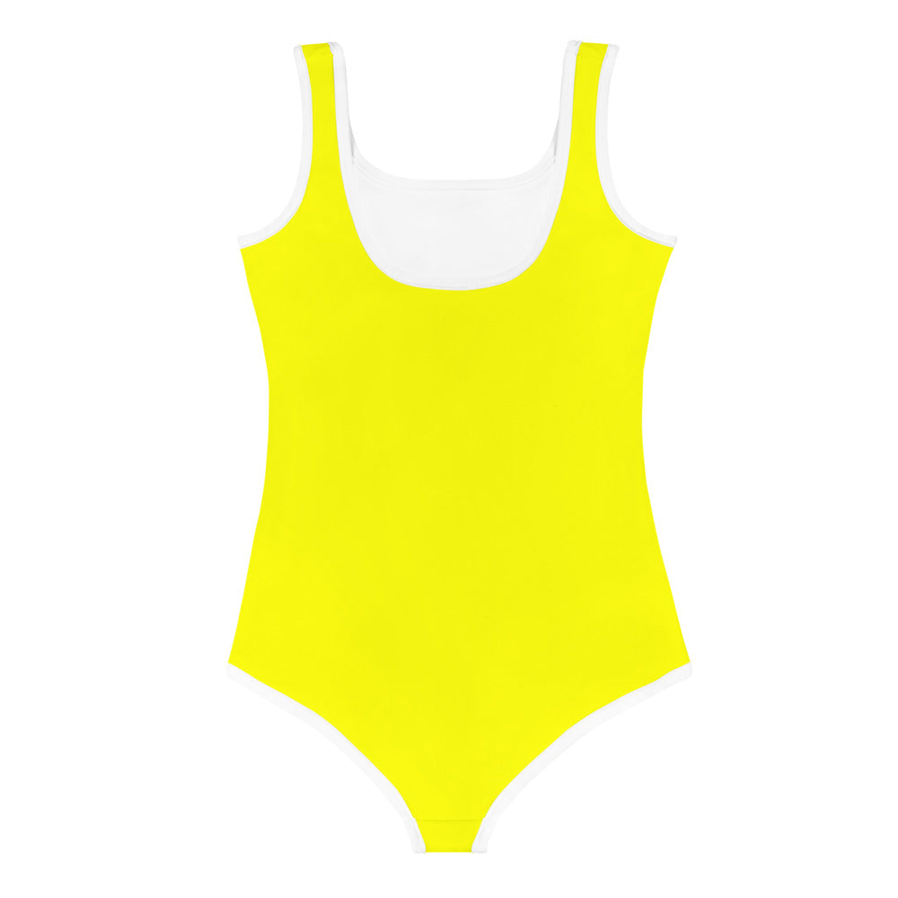 Glint Toddler Swimsuit - Chroma Canary – LifeBrite Active