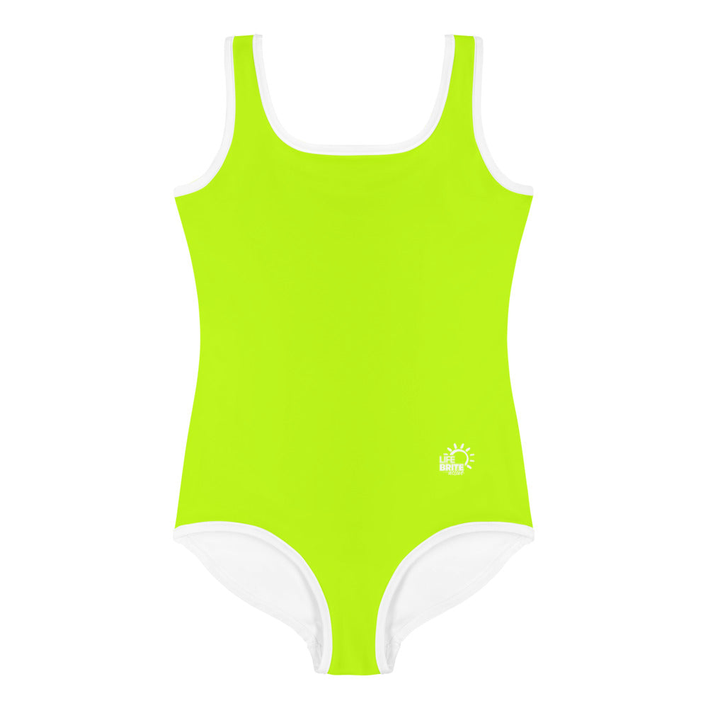 Glint Toddler Swimsuit - Graphic Green
