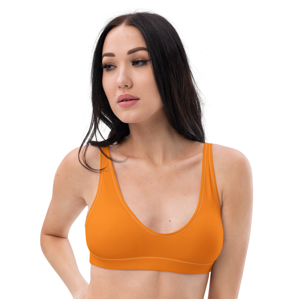 Balance Women's Scoop Neck Bikini Top - Outrageous Orange – LifeBrite Active