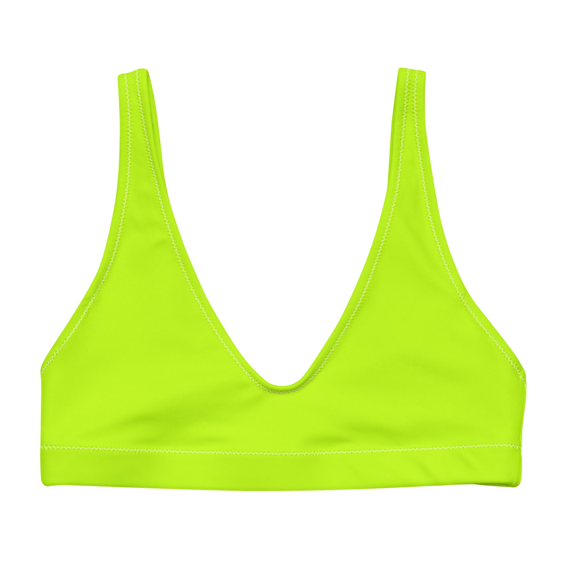 Balance Women’s Scoop Neck Bikini Top - Graphic Green
